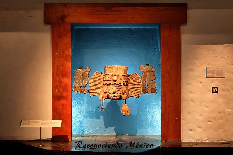 brasero de tlaloc en el museo del templo mayor
