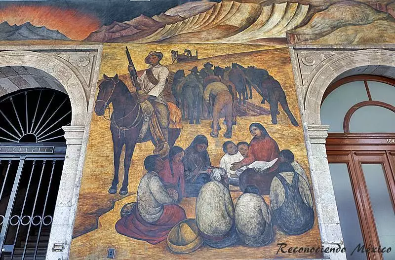 la maestra rural en los murales de diego rivera en la sep
