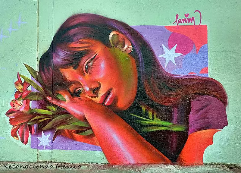 mural de arte callejero en festival de graffiti